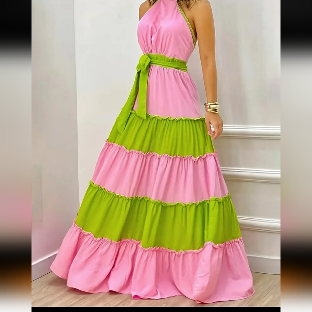Summer Maxi Dress Size Large
